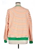 Unbranded Stripes Orange Pullover Sweater Size XL - photo 2