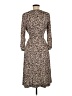 Classiques Entier Animal Print Brown Casual Dress Size M - photo 2