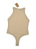 REORIA Solid Tan Bodysuit Size XL - photo 1