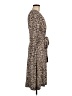 Classiques Entier Animal Print Brown Casual Dress Size M - photo 4
