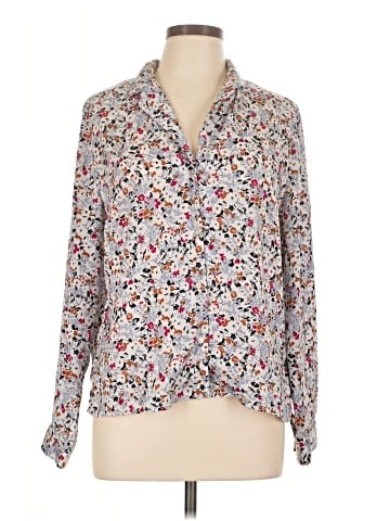 Banana Republic Factory Store Long Sleeve Blouse (view 1)
