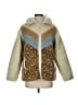 Coach 100% Polyester Animal Print Green Faux Fur Jacket Size S - photo 1
