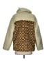 Coach 100% Polyester Animal Print Green Faux Fur Jacket Size S - photo 2