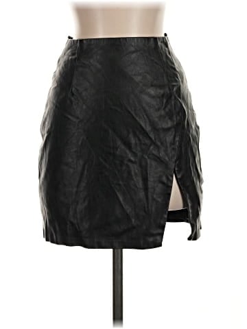 Do & Be Faux Leather Skirt (view 1)