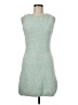 Zara Tweed Teal Cocktail Dress Size M - photo 1