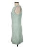 Zara Tweed Teal Cocktail Dress Size M - photo 5
