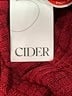 Cider Burgundy Pullover Sweater Size L - photo 7