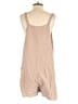 Assorted Brands 100% Cotton Solid Tan Romper Size L - photo 2