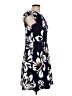 Robbie Bee Print Black Casual Dress Size L - photo 4