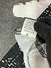 Unbranded 100% Polyester Tweed Black Coat Size L - photo 6