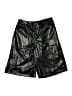 Shein Metallic Black Athletic Shorts Size 1X - photo 1