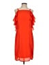 Assorted Brands 100% Polyester Orange Cocktail Dress Size S - photo 1