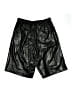 Shein Metallic Black Athletic Shorts Size 1X - photo 2