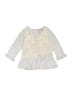 Toffee Apple Ivory 3/4 Sleeve Blouse Size 3T - photo 1