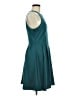 Mossimo Solid Teal Cocktail Dress Size M - photo 4