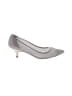 Adrianna Papell Houndstooth Silver Heels Size 8 - photo 1