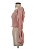 Mi ami 100% Rayon Pink 3/4 Sleeve Blouse Size S - photo 5