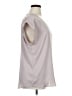 Express 100% Polyester Gray Short Sleeve Top Size XL - photo 4