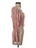 Mi ami 100% Rayon Pink 3/4 Sleeve Blouse Size S - photo 4