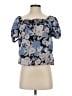 J.Crew Blue Short Sleeve Blouse Size S - photo 1