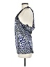 BCX 100% Polyester Blue Sleeveless Blouse Size M - photo 5