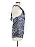 BCX 100% Polyester Blue Sleeveless Blouse Size M - photo 4
