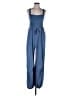 FP Movement Solid Blue Jumpsuit Size S - photo 1