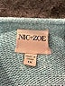 Nic + Zoe Color Block Blue Pullover Sweater Size 1X - photo 7