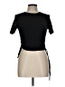 Zara Black Short Sleeve Top Size L - photo 1