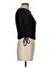 Zara Black Short Sleeve Top Size L - photo 4