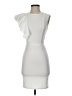 Unbranded Solid White Cocktail Dress Size S - photo 1