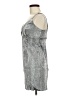 H&M Metallic Silver Cocktail Dress Size M - photo 5