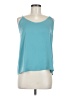 NA-KD 100% Polyester Solid Teal Sleeveless Top Size M - photo 1