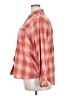 Universal Thread 100% Cotton Plaid Orange Long Sleeve Button-Down Shirt Size XXL - photo 5