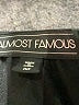 Almost Famous Black 3/4 Sleeve Blouse Size M - photo 7