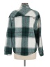 Unbranded 100% Polyester Plaid Green Jacket Size M - photo 2