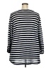 Ruby Rd. Stripes Blue Silver Pullover Sweater Size 3X - photo 2