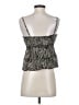 Subdued Silver Sleeveless Blouse Size S - photo 2