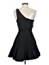 Do & Be 100% Polyester Solid Black Cocktail Dress Size S - photo 2