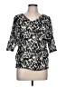 Express Silver 3/4 Sleeve T-Shirt Size L - photo 1