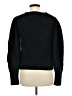 By Anthropologie Chevron-herringbone Black Pullover Sweater Size M - photo 2