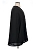 Nic + Zoe 100% Polyester Black Long Sleeve Blouse Size 1X - photo 4