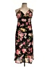 Assorted Brands 100% Polyester Floral Black Cocktail Dress Size 10 - photo 1