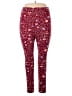 Pop Fit Hearts Burgundy Active Pants Size 2XL - photo 1