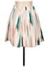 Decree Graphic Pink Ivory Casual Skirt Size L - photo 1