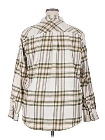 Weatherproof Long Sleeve Button-Down Shirt (view 2)