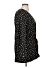 Chaus 100% Polyester Polka Dots Black Blazer Size 14 - photo 4