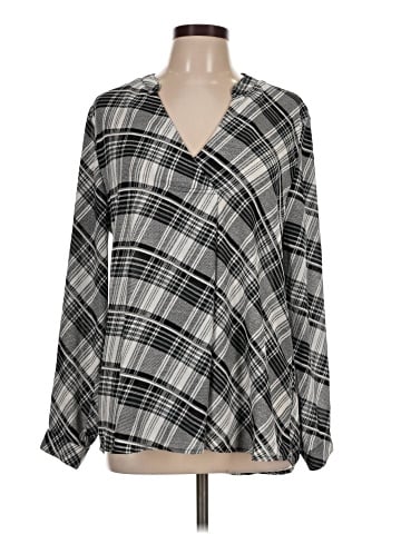Notations Long Sleeve Blouse (view 1)