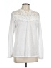 Faded Glory Ivory Long Sleeve Blouse Size L - photo 1