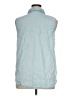 Time and Tru Blue Sleeveless Button-Down Shirt Size XL - photo 2